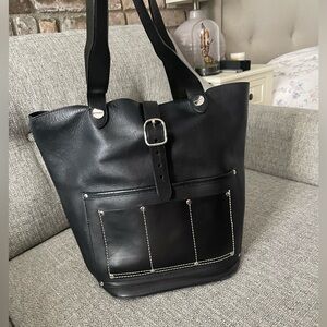Alexander Wang black leather bag